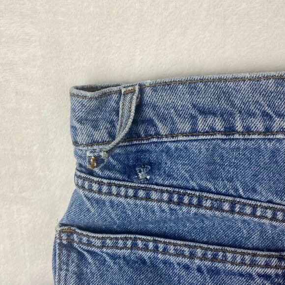 Vintage 90s Levis 550 Jeans Mens Size 36x34 Straight Leg Relaxed Fit Orange Tab - Picture 10 of 16